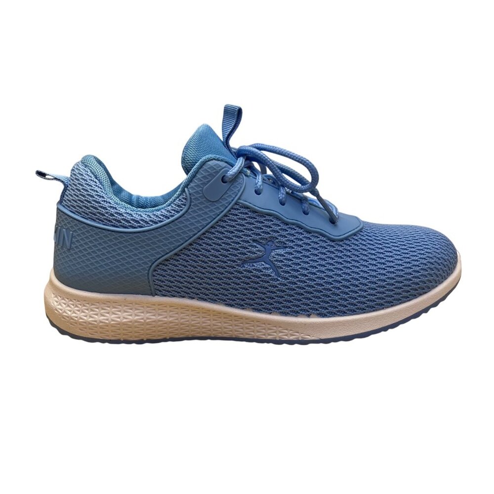 Danskin Women’s Blue Vegan Mesh Lace-Up Athletic Praise Running Shoes Size 8.5